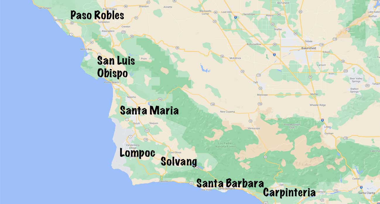 Lawson Landscape Services covers the California central coast from Paso Robles down to Santa Barbara